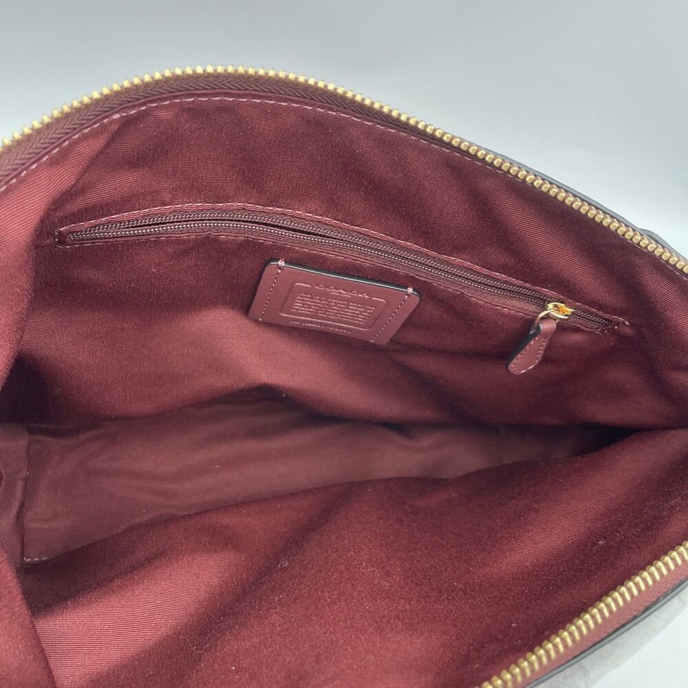 COACH Kacey Satchel In Colorblock - C6841 Red NEW - Picture 10 of 12